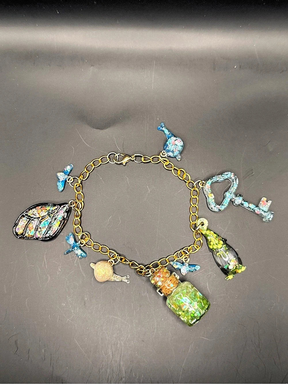 Handmade Multicolor Charm Bracelet